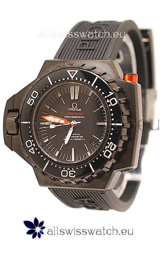 Omega Seamaster Ploprof 1200M Swiss Watch in Black