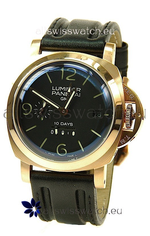 Panerai Luminor GMT 10 Days Swiss Replica Watch
