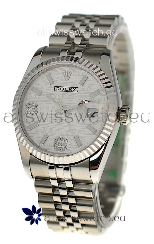 Rolex Datejust Silver Replica Watch