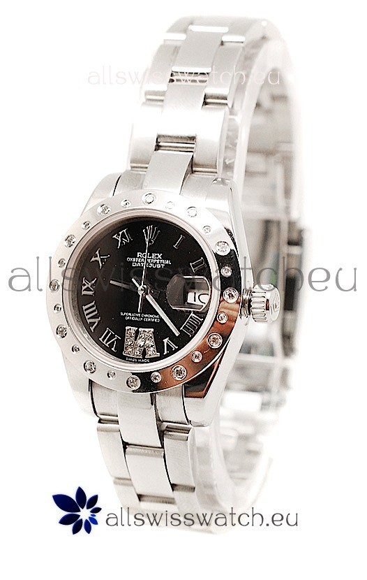 Rolex Datejust Silver Ladies Replica Watch