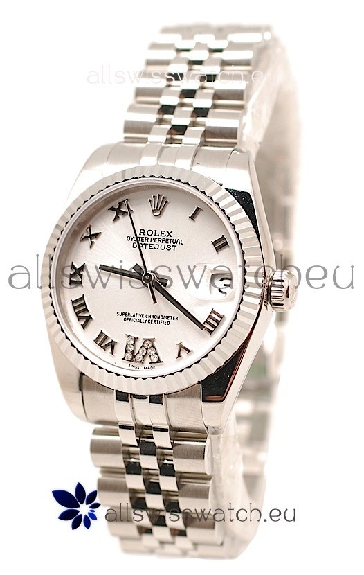 Rolex Oyster Perpetual Datejust Diamonds VI Swiss Replica Watch -36MM