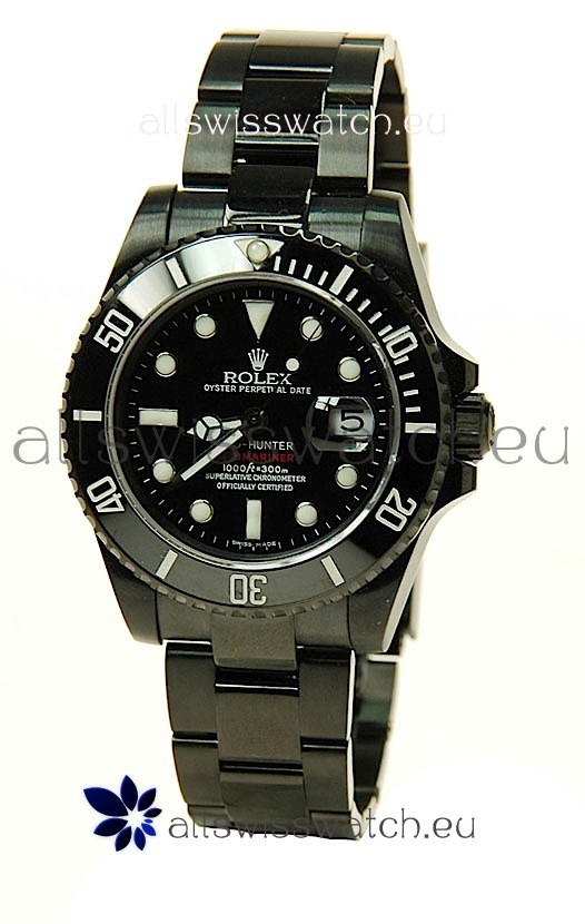 Rolex Submariner Pro Hunter PVD Japanese Casing Watch 