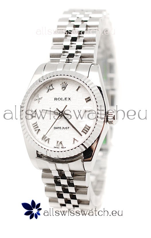 Rolex DateJust Mid-Sized Swiss Replica Watch