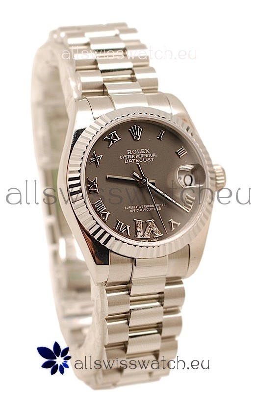 Rolex Oyster Perpetual Datejust Diamonds VI Swiss Replica Watch -36MM