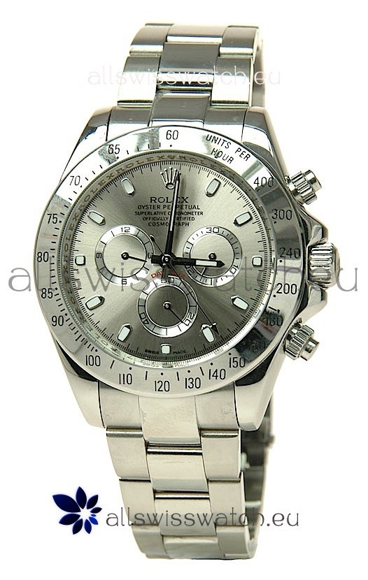 Rolex Daytona Silver Japanese Replica Watch