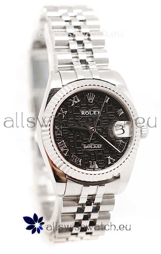 Rolex DateJust Mid-Sized Swiss Replica Watch