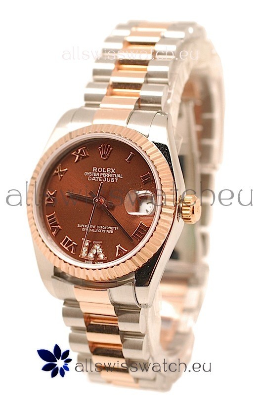 Rolex Datejust Diamond VI Japanese Replica Watch - 36MM