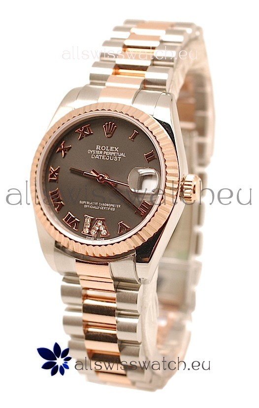 Rolex Datejust Diamond VI Japanese Replica Watch - 36MM