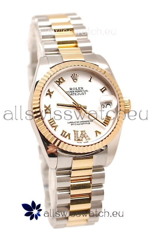 Rolex Oyster Perpetual Datejust Diamonds VI Swiss Replica Watch -36MM