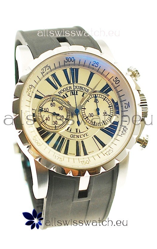 Roger Dubuis Excalibur Swiss Replica Watch with 3M Changing Color Crystal