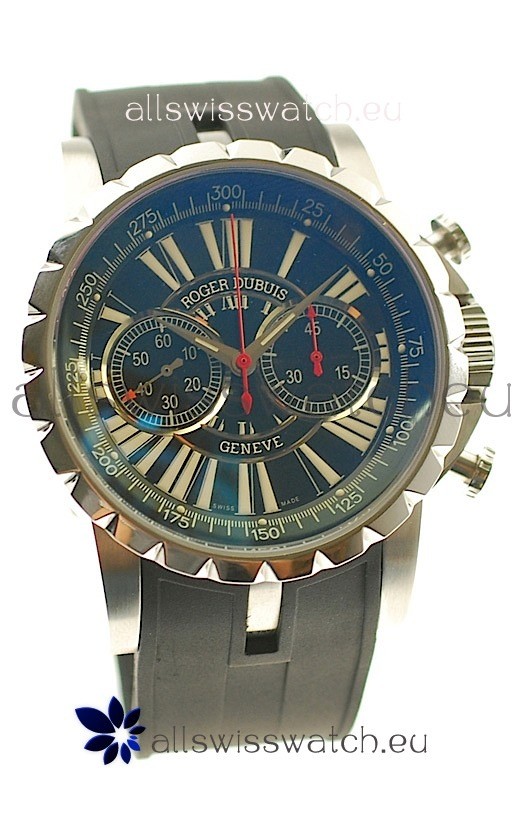 Roger Dubuis Excalibur Swiss Replica Watch with 3M Changing Color Crystal