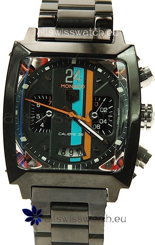 Tag Heuer Monaco Concept 24 Japanese PVD Watch