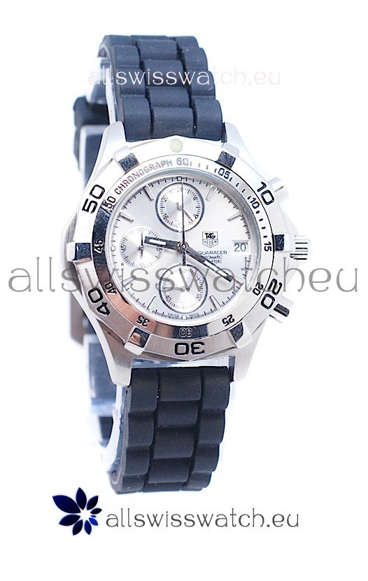 Tag Heuer Aquaracer Quartz Japanese Watch in Rubber Strap