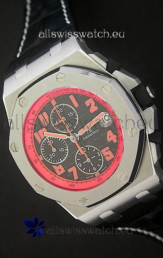 Audemars Piguet Royal Oak Offshore Volcano Swiss Watch - Secs hand 12 O Clock