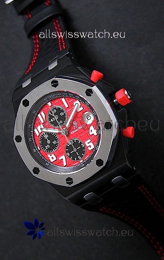 Audemars Piguet Royal Oak Offshore Singapore GP Edition Watch - Secs hand 12 O Clock