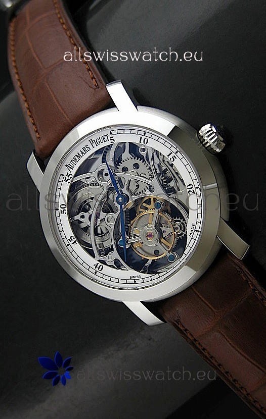 Audemars Piguet Jules Audemars Tourbillon Swiss Watch in Steel