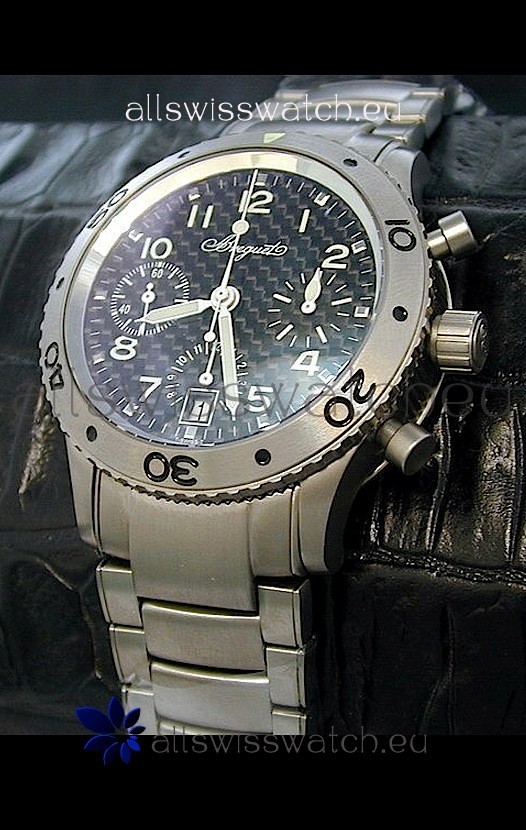 Breguet Aeronavale Swiss Replica Titanium Watch