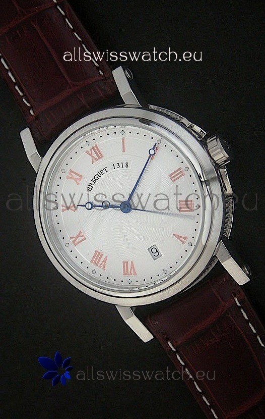 Breguet De La Marine Swiss Replica Steel Watch