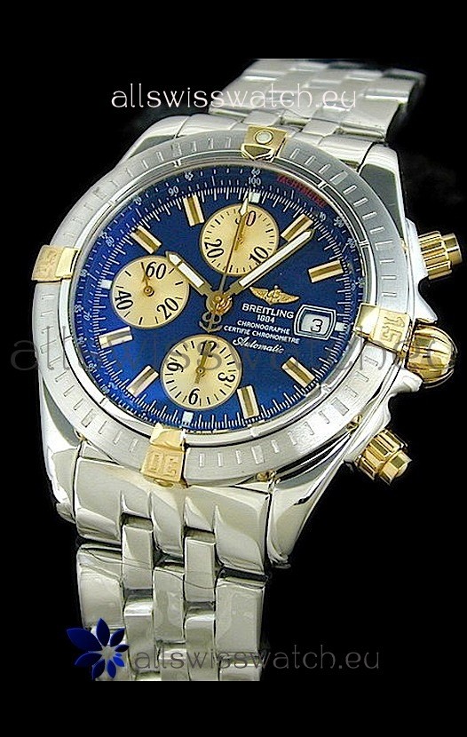 Breitling Windrider Swiss Replica Watch in Blue Dial