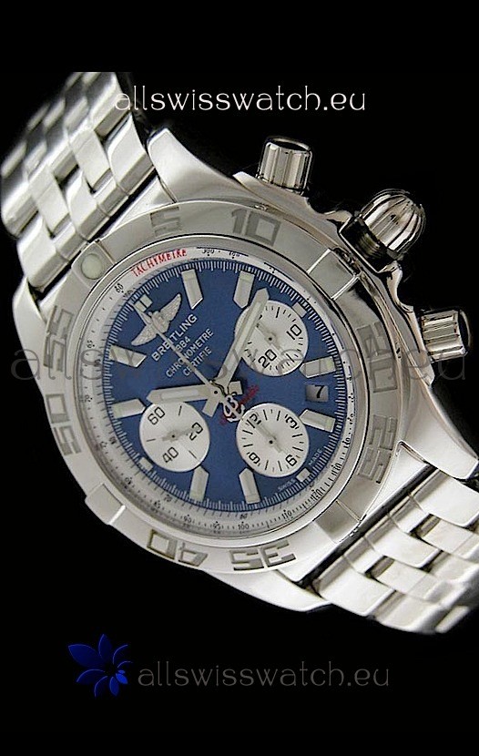 Breitling Chronomat B01 Swiss Replica Watch in Blue Dial
