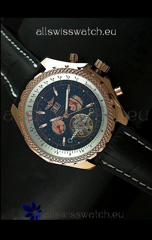 Breitling for Bentley Japanese Replica Tourbillon Watch