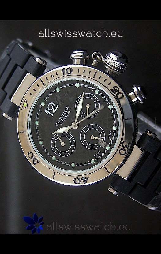 Cartier Pasha Seatimer Japanese Automatic Watch