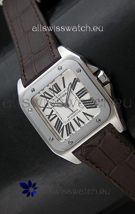 Cartier Santos in Swiss Replica Watch 1:1 Mirror Replica