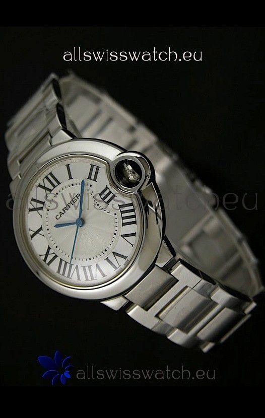 Ballon De Bleu Cartier Steel Casing Swiss Watch