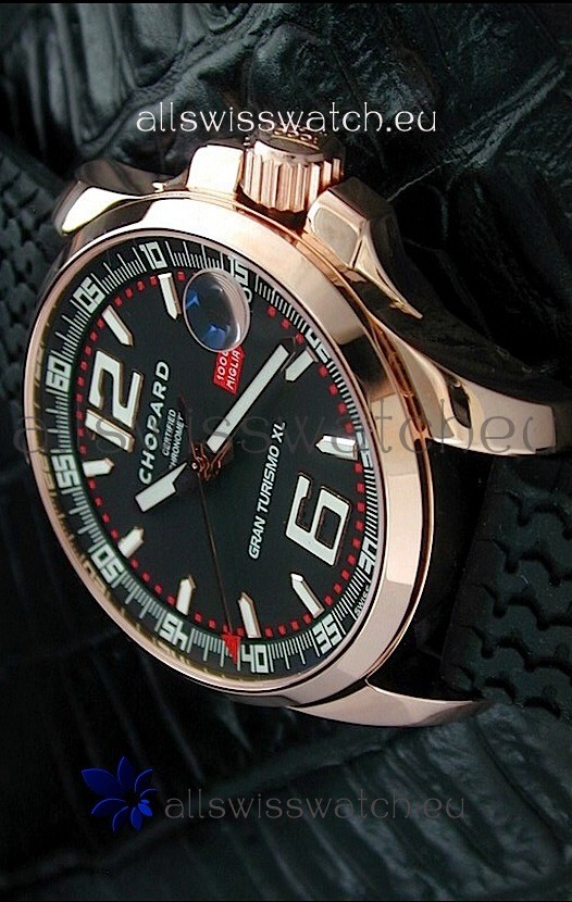 Chopard Mille Miglia Swiss Replica Watch in Black Dial