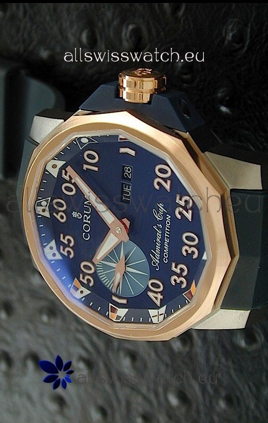 Corum Admiral's Cup Competition Swiss Replica Watch in Blue Dial