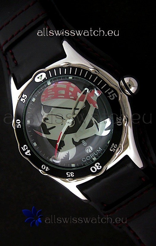 Corum New Edition Japanese Replica Watch in Black Dial