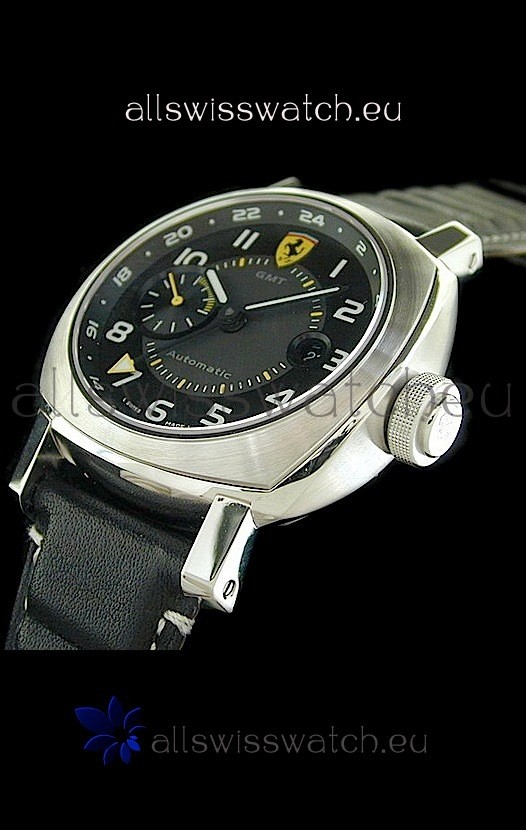 Ferrari Granturismo Swiss Replica Watch in Black Dial