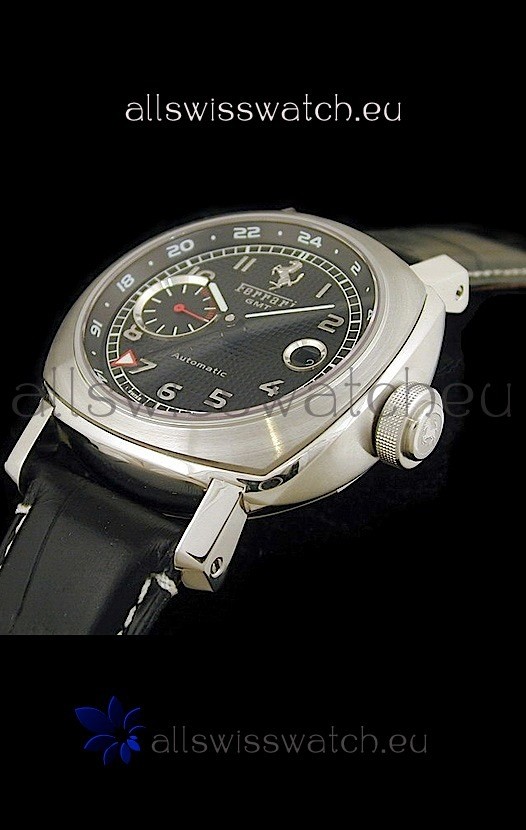 Ferrari Granturismo Swiss Replica Watch in Black Dial
