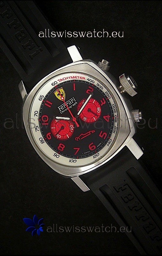 Ferrari Watches in Black & Red Dial