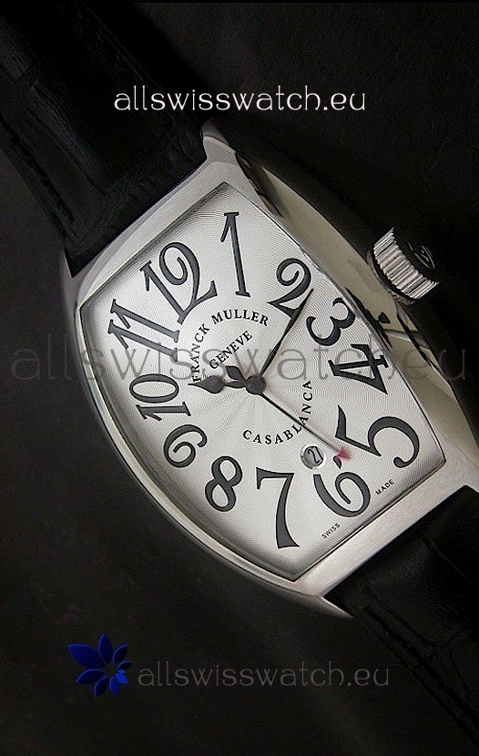 Franck Muller Casa Blanca Japanese Replica Watch in White Dial