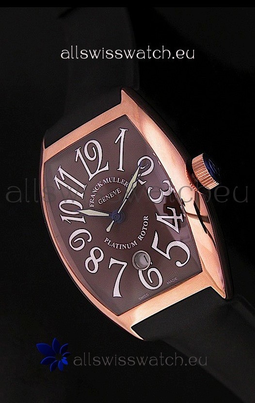 Franck Muller Platinum Rotor Swiss Replica Watch