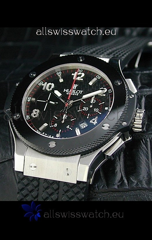 Hublot Big Bang Swiss Replica Watch Black Checkered Dial
