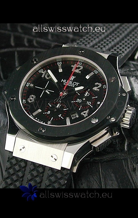 Hublot Big Bang Swiss Replica Watch in Black
