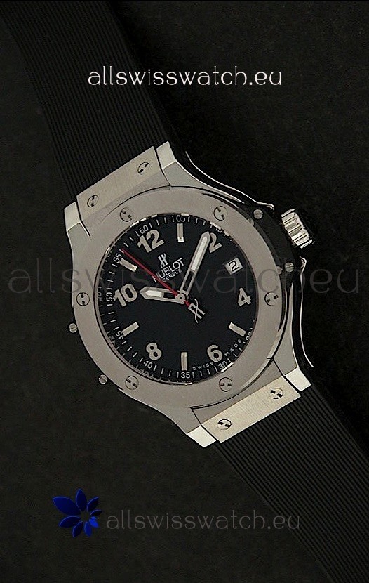 Hublot Big Bang King Swiss Quartz Watch in Black Dial