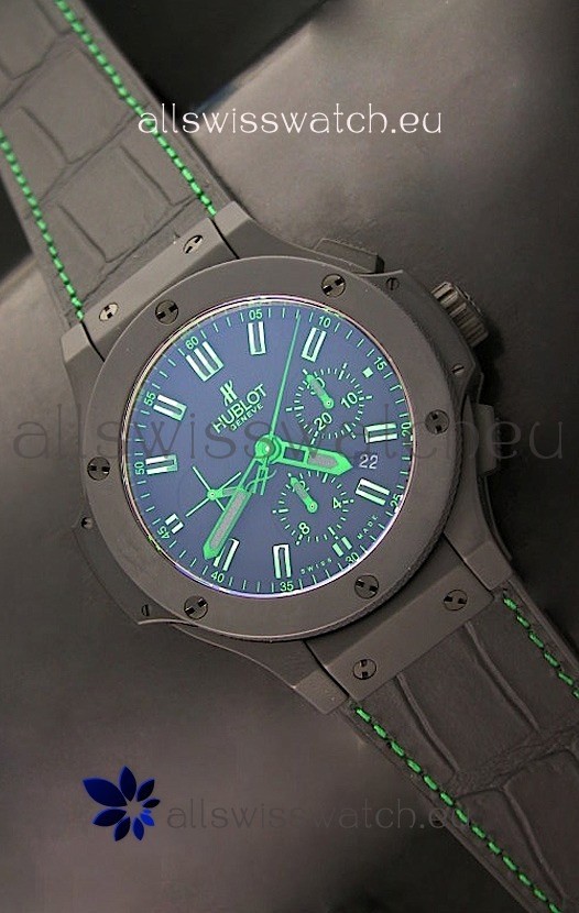 Hublot Big Bang Ceramic Sandblasted Matte Swiss Watch - 1:1 Mirror Replica