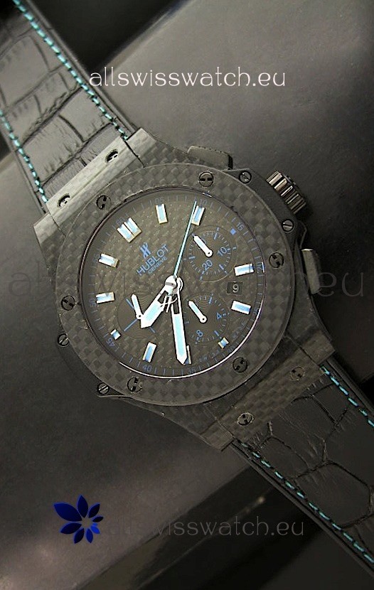 Hublot Big Bang Full Carbon Swiss Watch - 1:1 Mirror Replica Watch