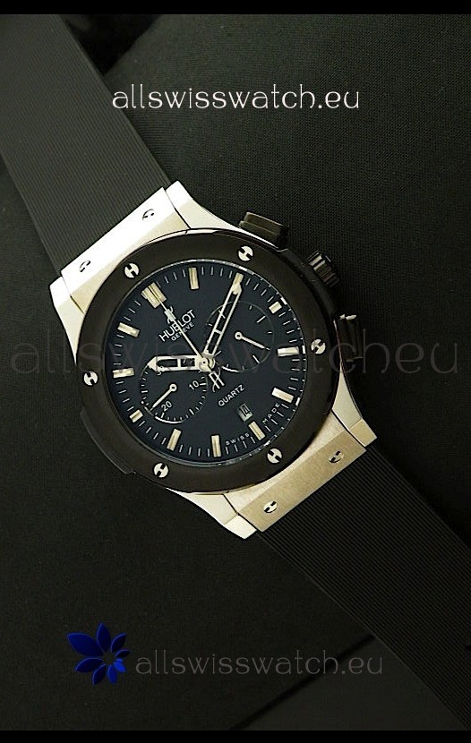Hublot Big Bang Classic Fusion Chrono Japanese Watch Ceramic Bezel