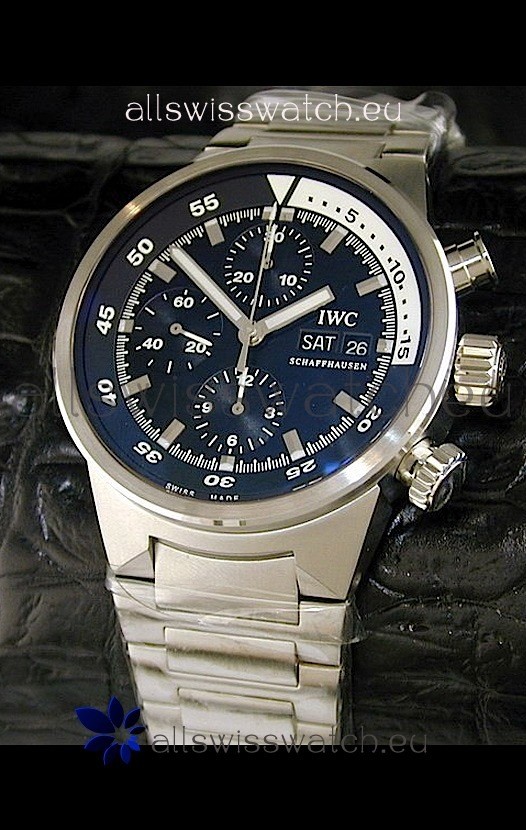 IWC Aquatimer Chrono Automatic Swiss Watch in Steel