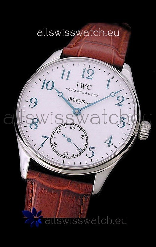 IWC Portuguese FA JonesSwiss Replica Watch in White Dial