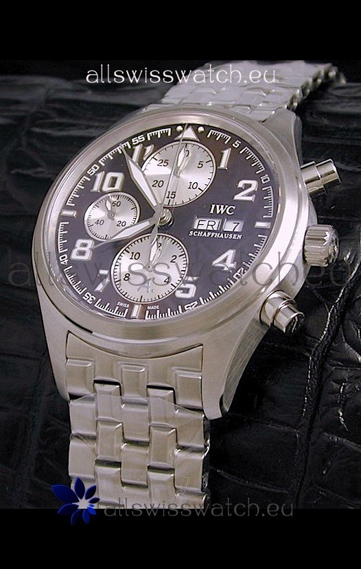 IWC Exupery Edition Swiss Replica Watch in Brown Dial