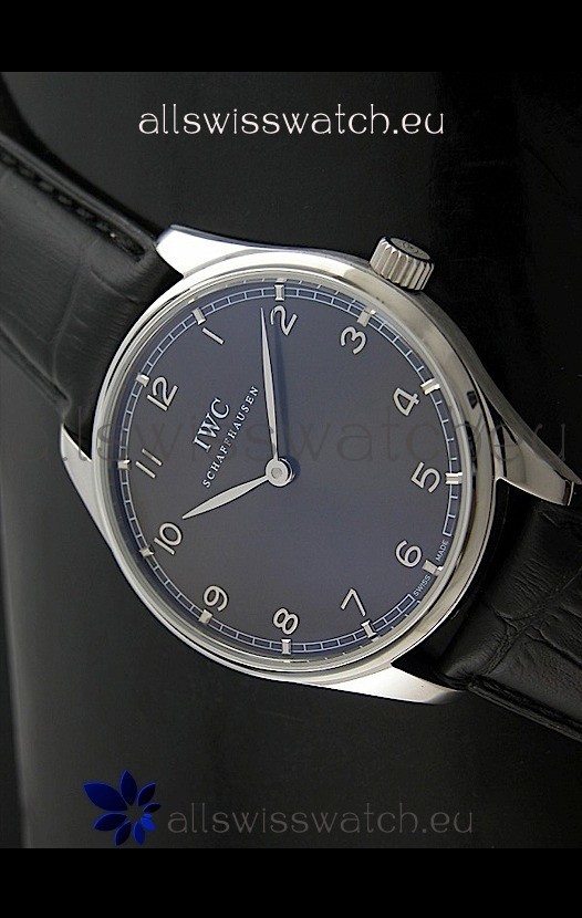 IWC Big Pilot Japanese Replica Watch in Black Dial