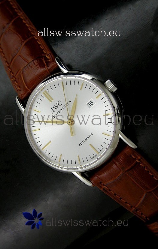 IWC Big Pilot Swiss Replica Watch in Stainless Steel Casing