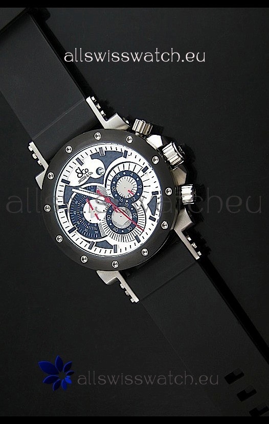 Jacob and Co. Manhattan Epic 2 Watch in White Dial