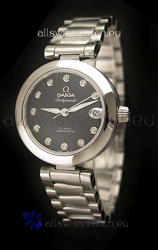Omega Deville Ladymatic Chronometer Swiss Automatic Watch - 1:1 Mirror Replica 