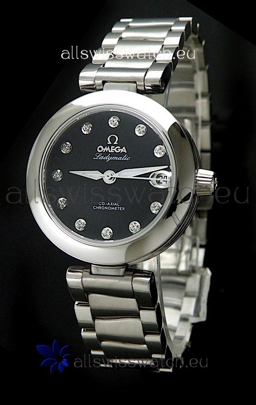 Omega Deville Ladymatic Chronometer Swiss Automatic Watch - 1:1 Mirror Replica 